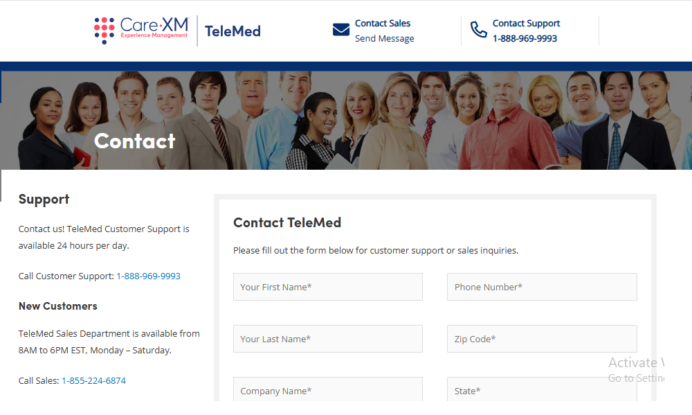 How to Contact TeleMed